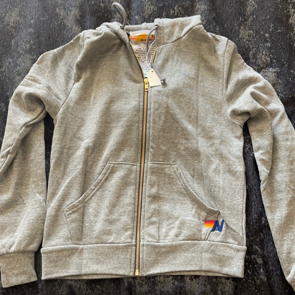 NWT Aviator Nation Bolt Hoodie XS